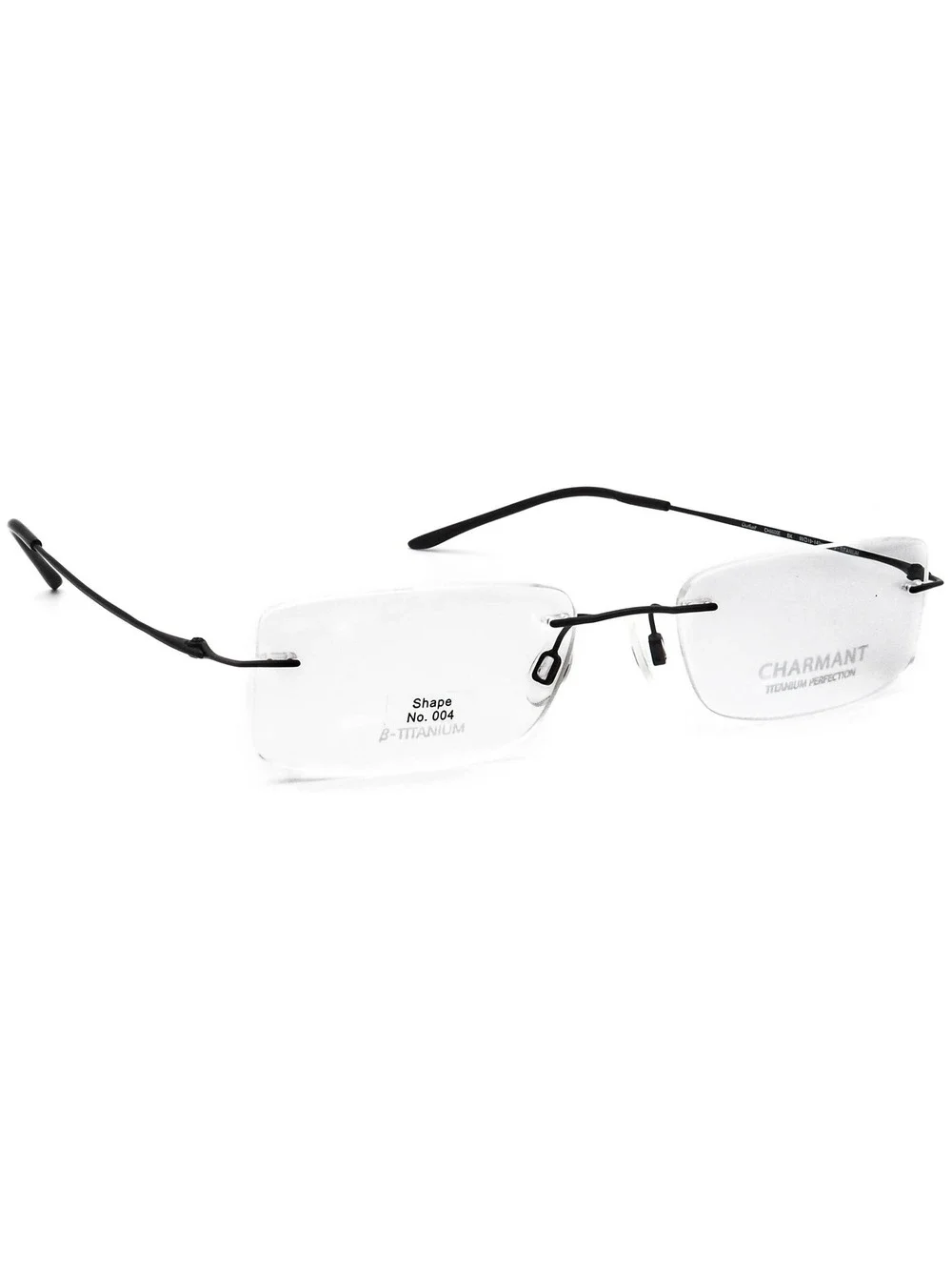 Charmant CH8600E BK Titanium Eyewear